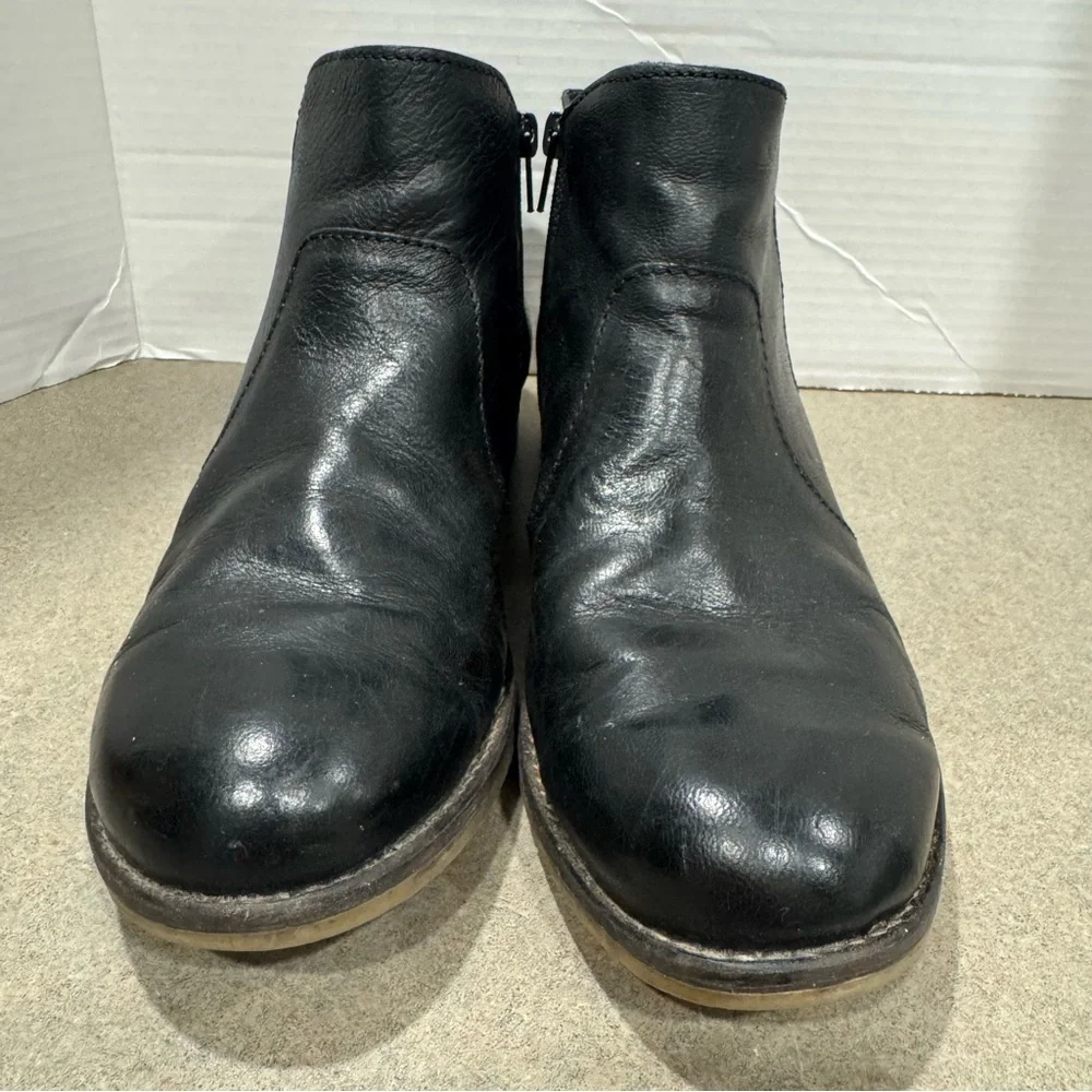 Josef Seibel Sienna 45 Women’s Chelsea Black Leather Ankle Booties 40 (US 9-9.5)